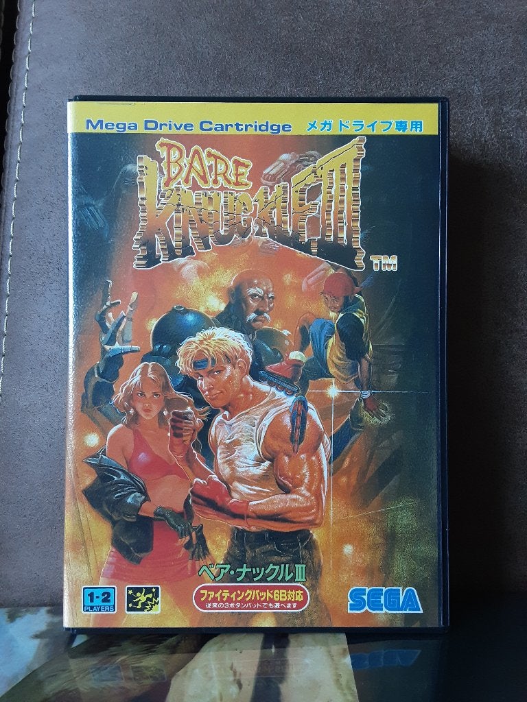 Bare Knuckle III / Streets Of Rage 3 Sega Mega Drive JP, Spelcomputers en Games, Games | Sega, Gebruikt, Vechten, 2 spelers, Eén computer