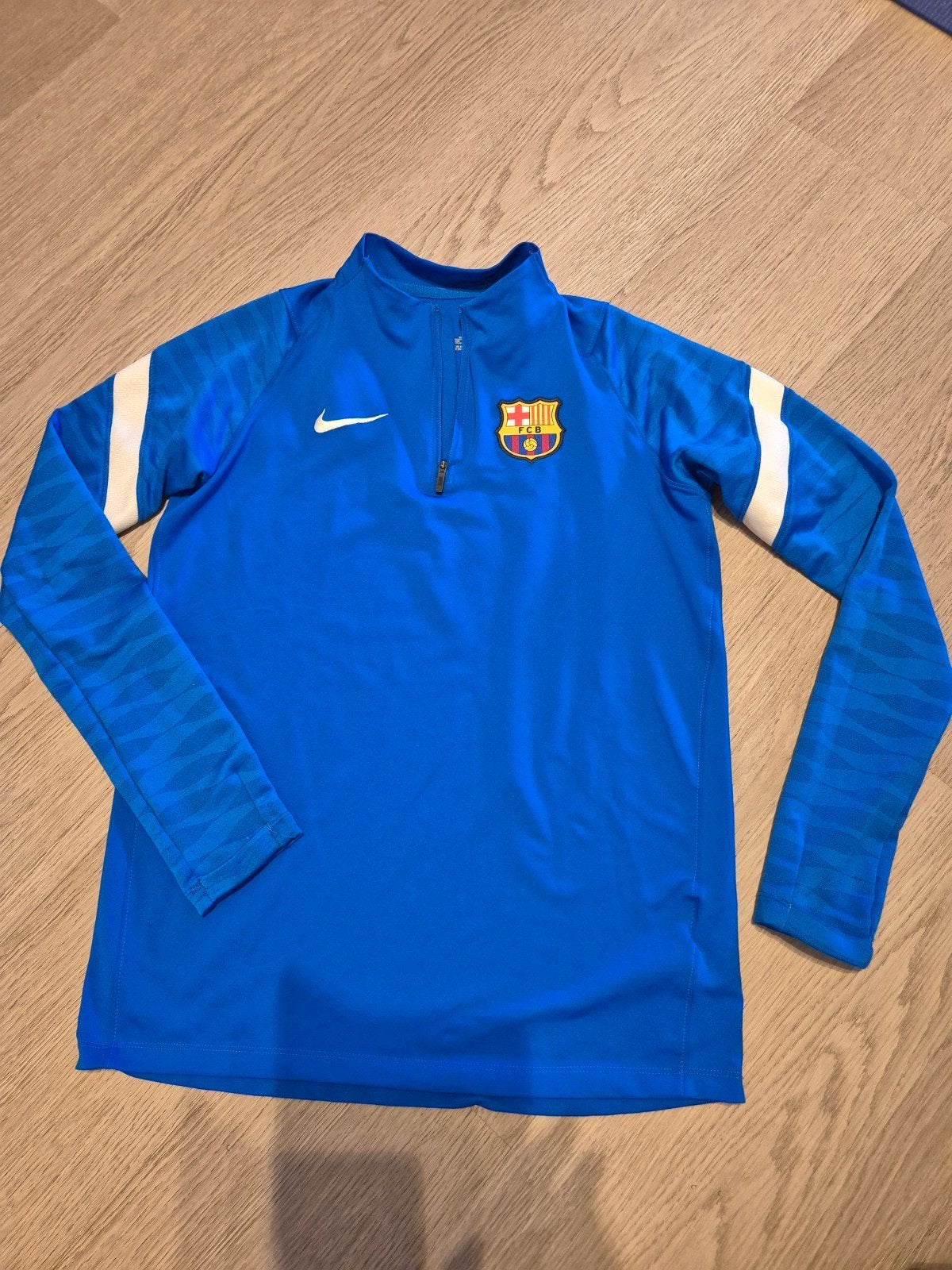 Nike FC Barcelona Trainingspak - Blauw (Maat M), Sport en Fitness, Voetbal, Ophalen of Verzenden, Gebruikt
