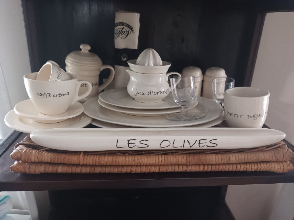 Riviera Maison servies - Nieuw en ongebruikt, Overige merken, Nieuw, Ophalen of Verzenden, Glas