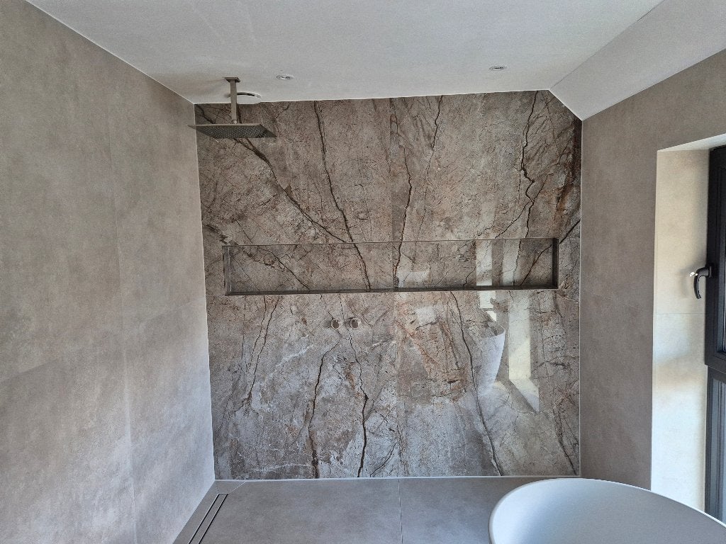 Te koop wandtegels Imola The room Bruin 120x120cm, Ophalen, 60 cm of meer, Nieuw, Minder dan 5 m²