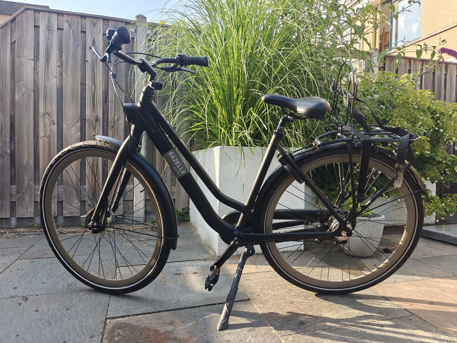 Gazelle Esprit Stadsfiets L49 Zwart (mat) 2023 - 28inch, Ophalen, Zo goed als nieuw, 26 inch of meer, Versnellingen