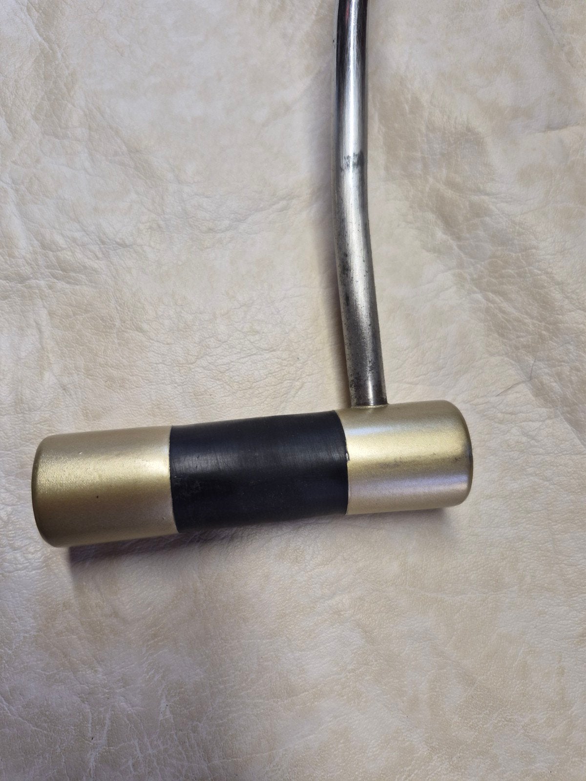 Mooie Type komperdell putter T.E.A.B zeer mooi nieuwe grip, Ophalen, Gebruikt, Club, Overige merken