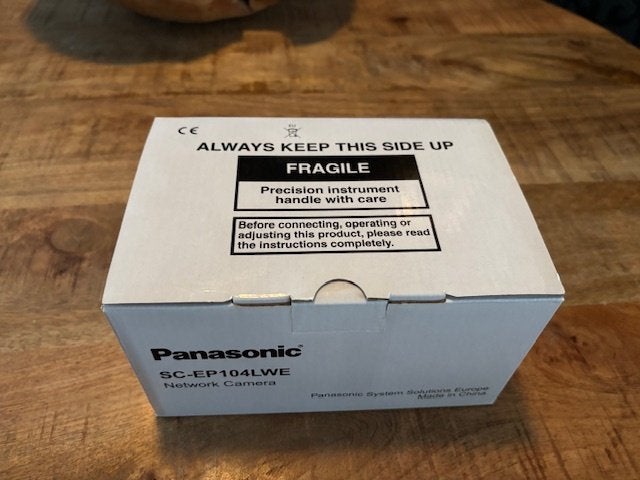 Panasonic SC-EP104LWE Netwerk Camera, nieuw in doos, Verzenden, Nieuw