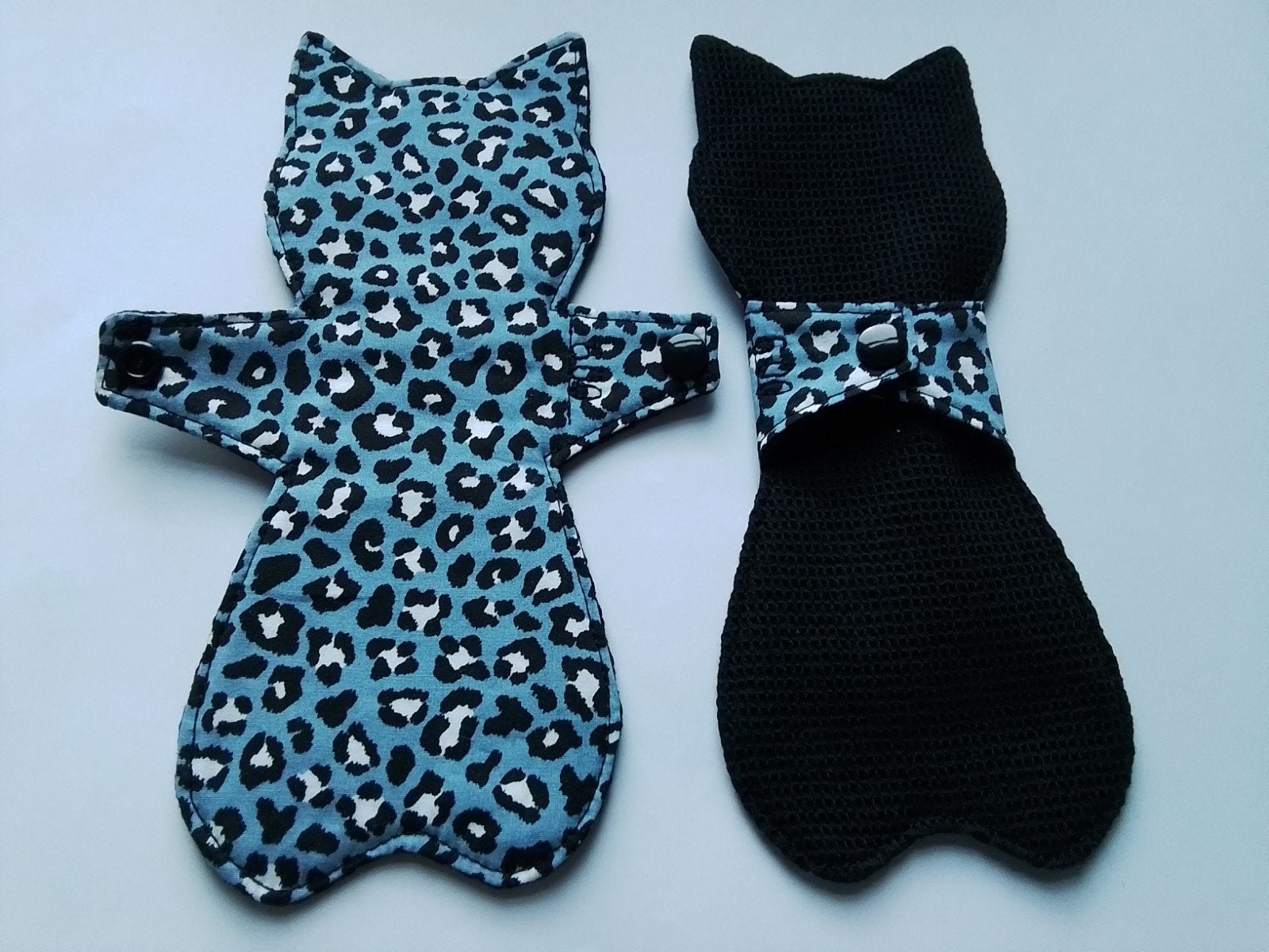 Wasbare inlegkruisjes kitty 20cm wafelkatoen 600gr/m2., Ophalen of Verzenden, Zwart, Slip