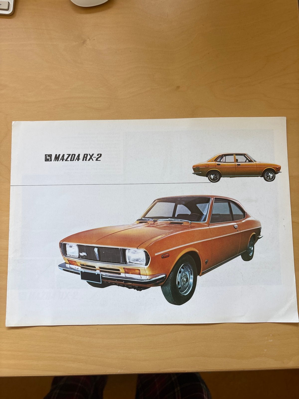 Mazda RX-2 en RX-7 Brochures (Origineel), Ophalen, Zo goed als nieuw, Mazda