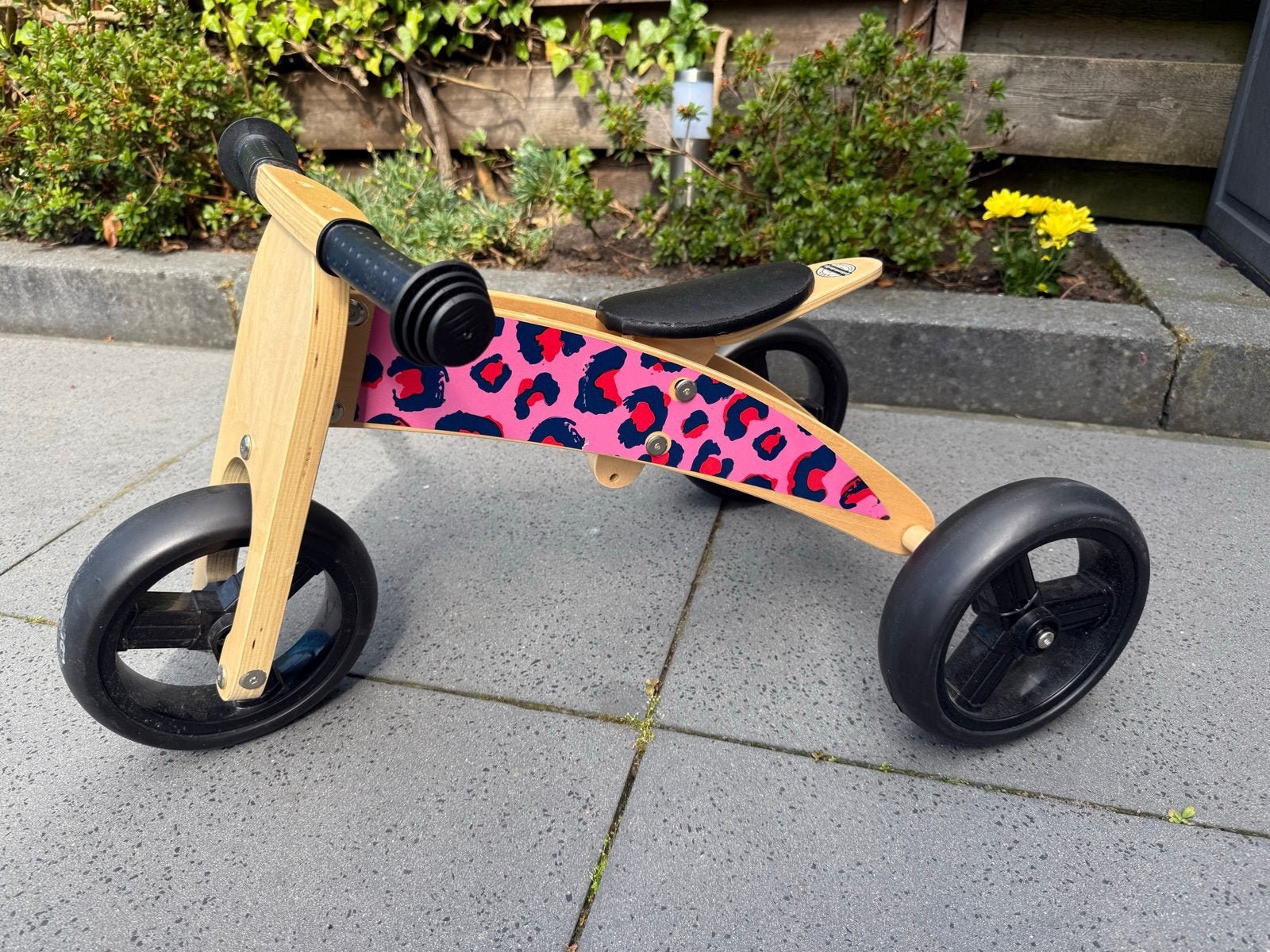 Stoere 2-in-1 Loopfiets Panterprint, Ophalen, Nieuw, Loopfiets