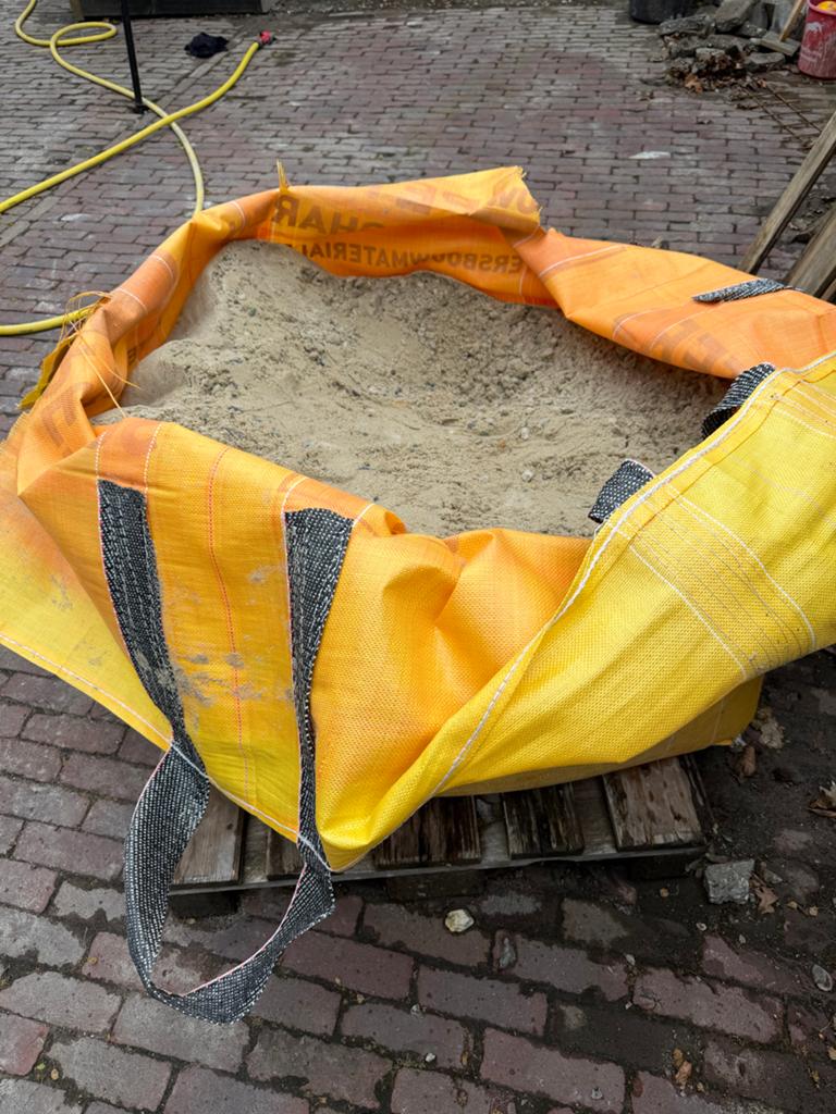 Zand/grind - ongeveer een kwart big bag, Ophalen, Gebruikt, Overige typen