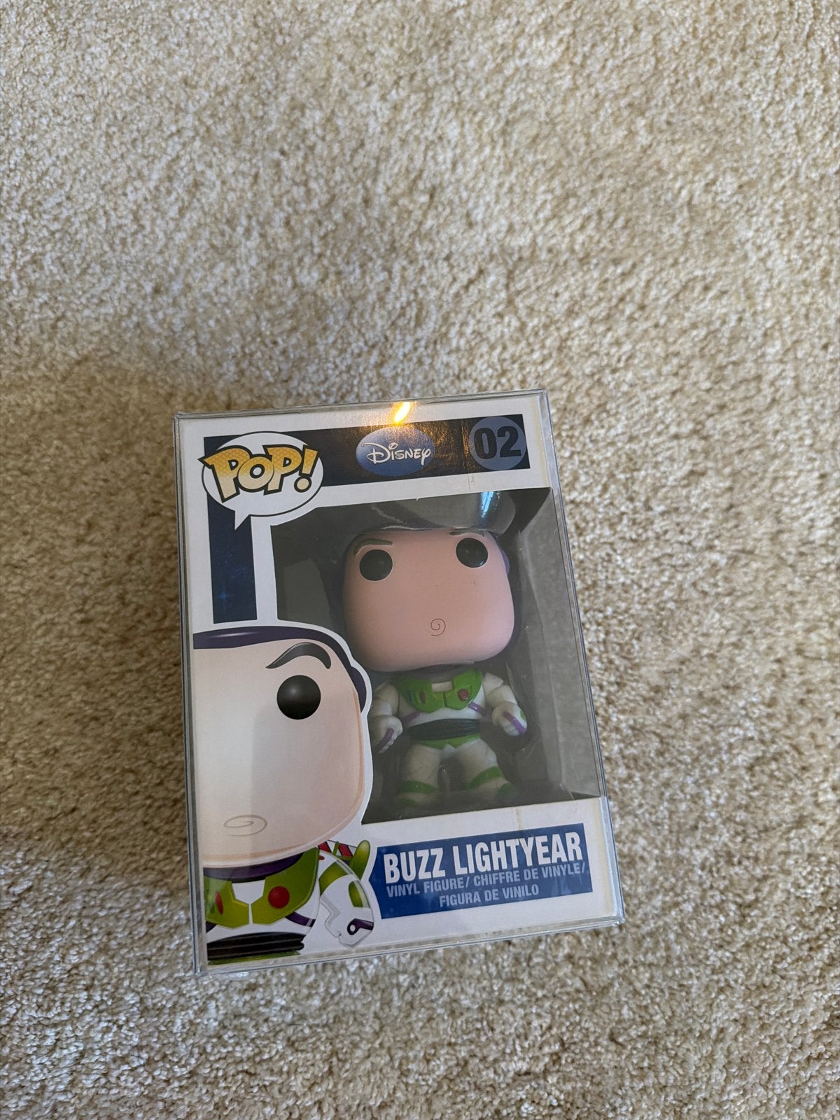 Funko Pop! Disney 02 Buzz Lightyear Vinyl Figuur, Ophalen of Verzenden, Zo goed als nieuw
