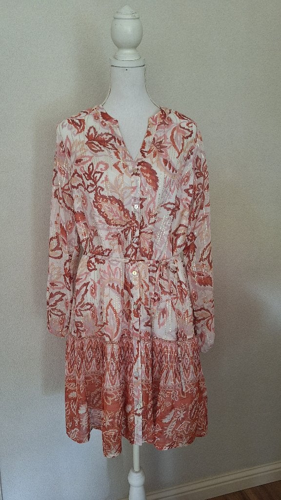Nieuwe vlotte jurk Ibiza Style 38, Maat 38/40 (M), Meerkleurig, Nieuw, Ophalen of Verzenden