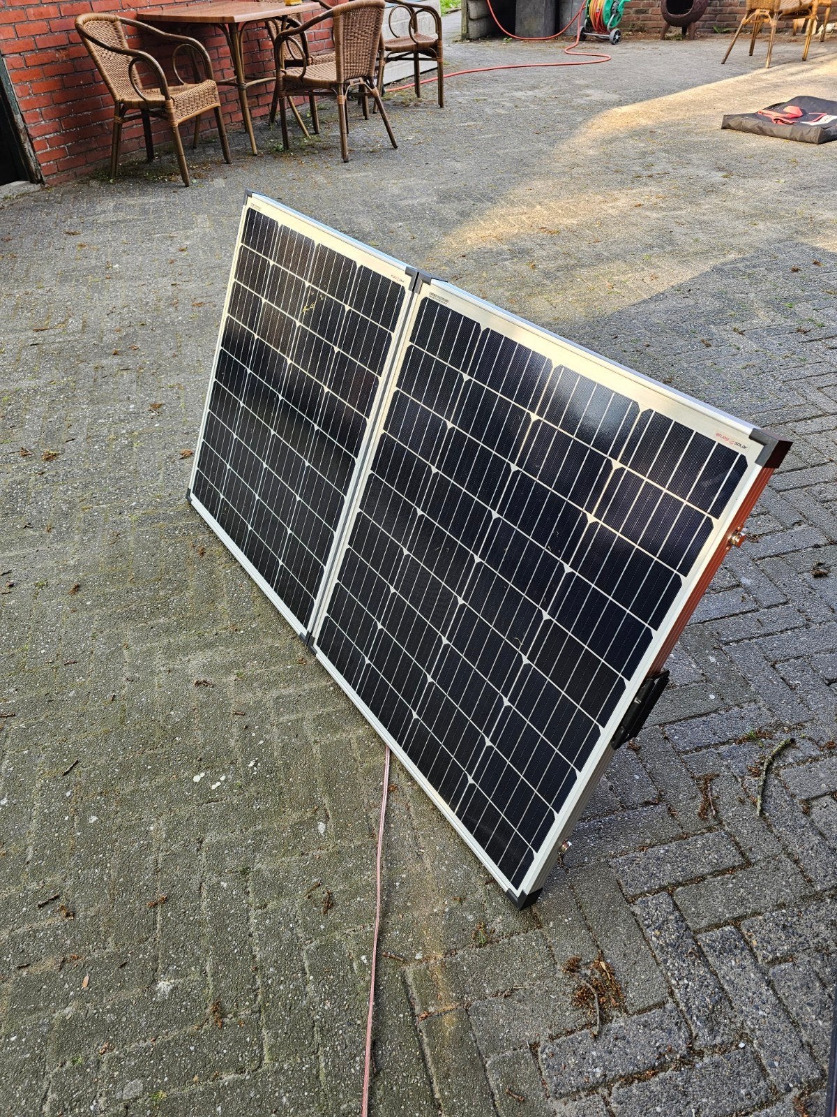 Draagbaar Zonnepaneel met Laadregelaar en Tas, Ophalen of Verzenden
