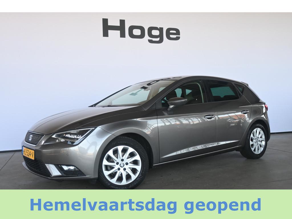 SEAT Leon 1.0 EcoTSI Style Connect Clima Navigatie 1e Eigena, Auto's, Stof, Gebruikt, Met garantie (alle), Leon