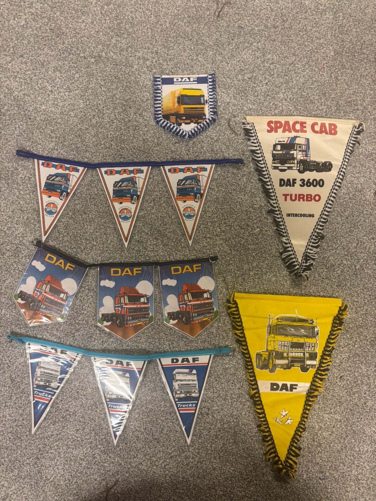 DAF truck vlaggetjes, Ophalen of Verzenden, Zo goed als nieuw, Auto's
