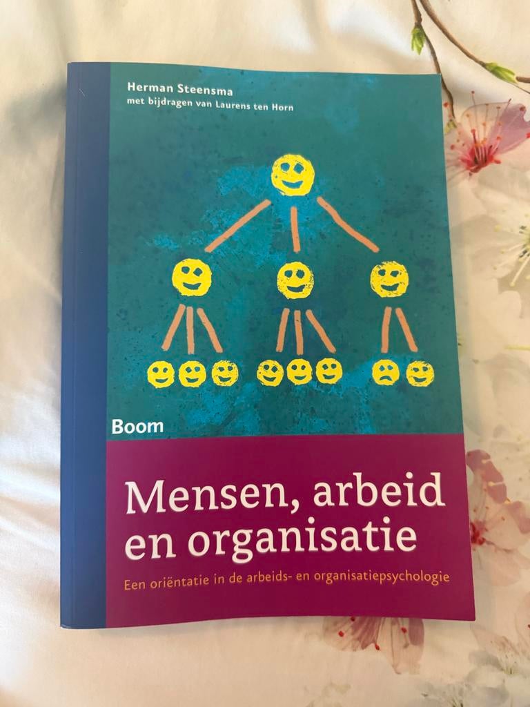 Herman Steensma - Mensen, arbeid en organisatie, Ophalen of Verzenden, Gamma, Zo goed als nieuw, HBO