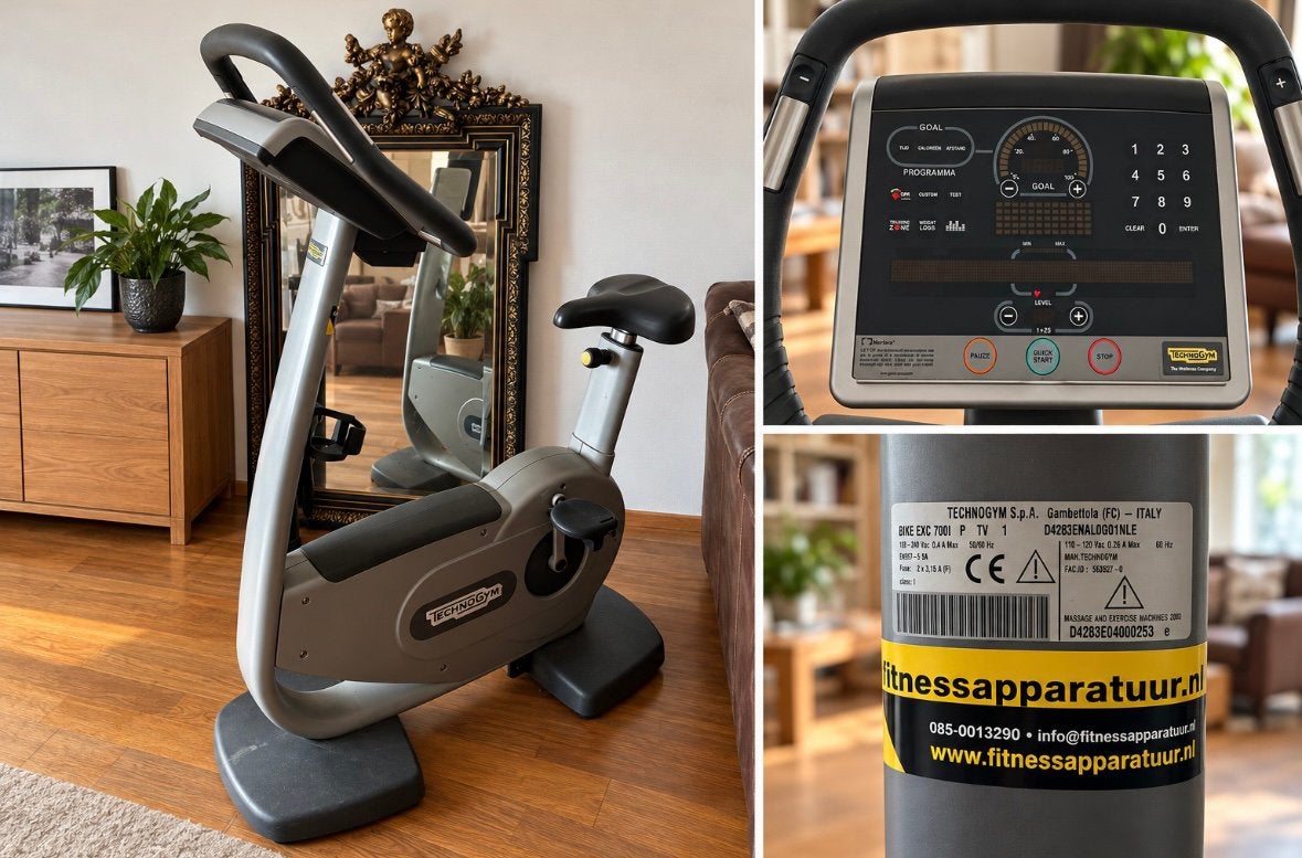 Technogym Bike Excite 700i – Professionele hometrainer, Sport en Fitness, Ophalen, Gebruikt, Hometrainer