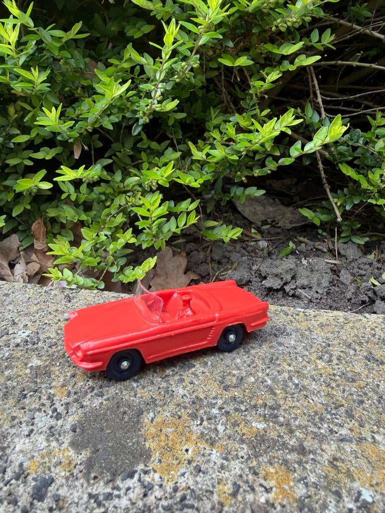 Tomte speelgoed auto rood plastic, bieden mag, Ophalen of Verzenden, Zo goed als nieuw