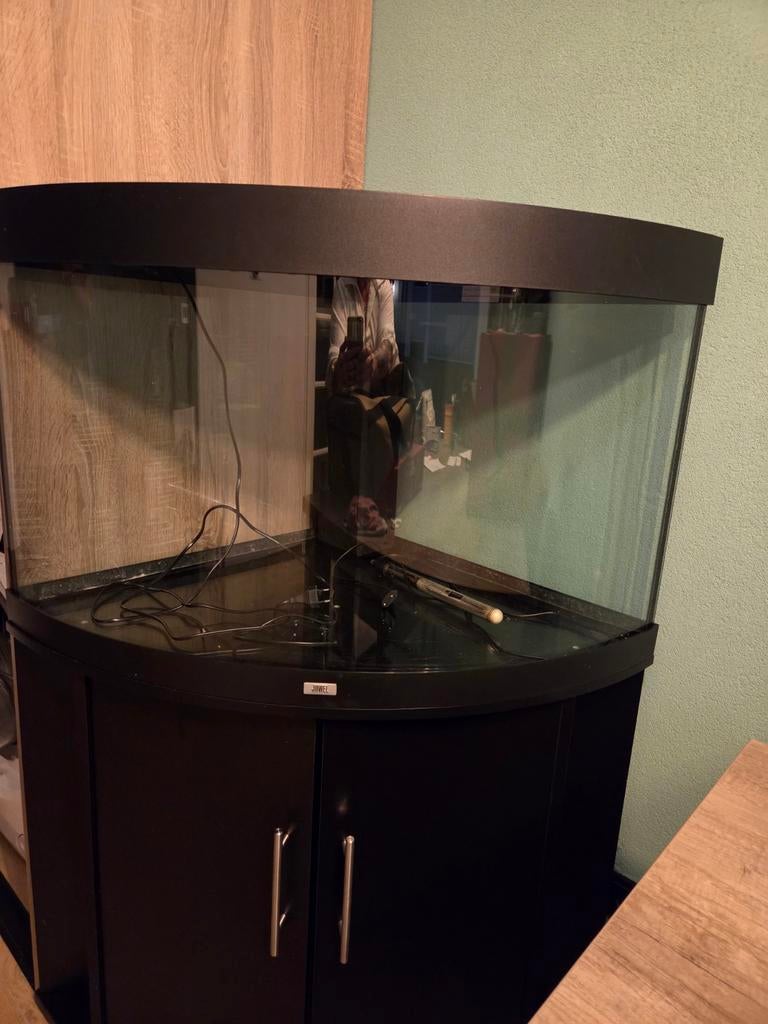 Juwel trigon 190 liter met kast, Dieren en Toebehoren, Vissen | Aquaria en Toebehoren, Ophalen, Leeg aquarium