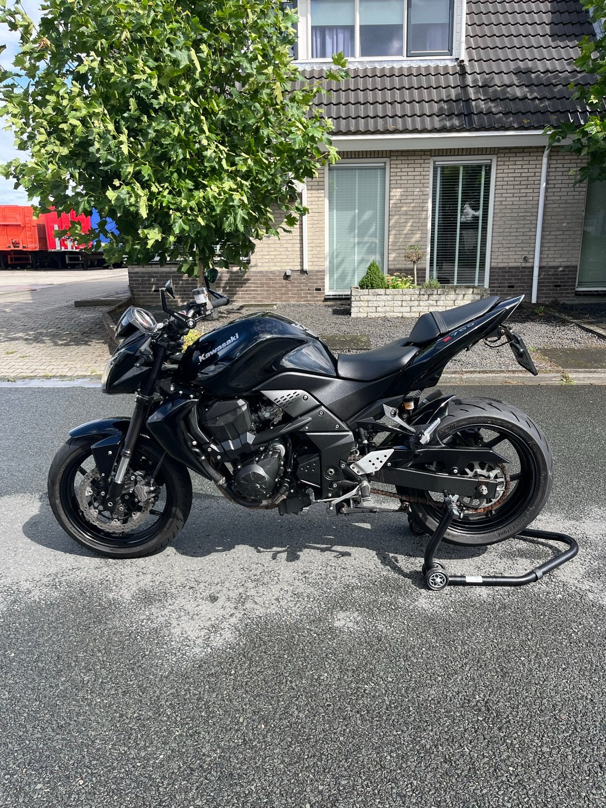 Kawasaki Z750 35kw A2, Motoren, Motoren | Kawasaki, 4 cilinders, Gebruikt, Particulier, Meer dan 35 kW