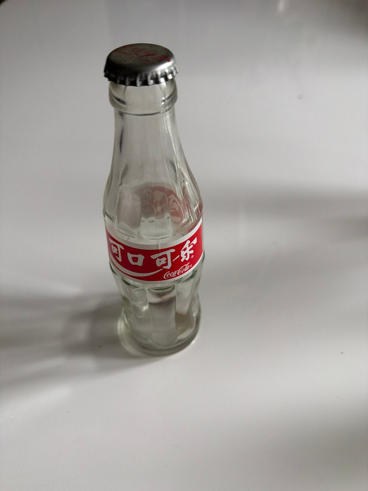 Vintage Coca-Cola flesje met Chinese karakters, Ophalen of Verzenden, Gebruikt