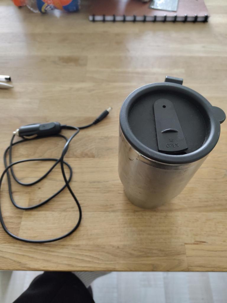 Auto waterkokertje, Ophalen