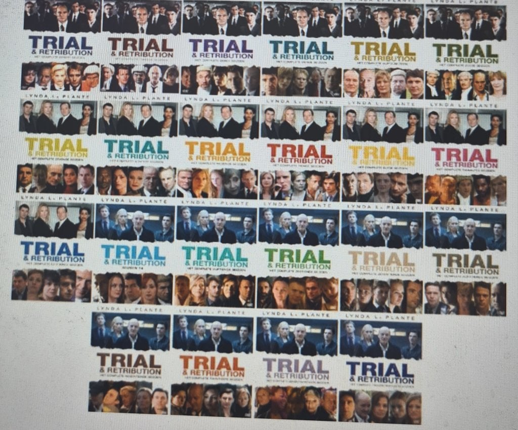 Trial and Retribution compleet Seizoen 1 t/m 22 - DVD Boxset, Vanaf 12 jaar, Ophalen of Verzenden, Zo goed als nieuw, Detective en Krimi