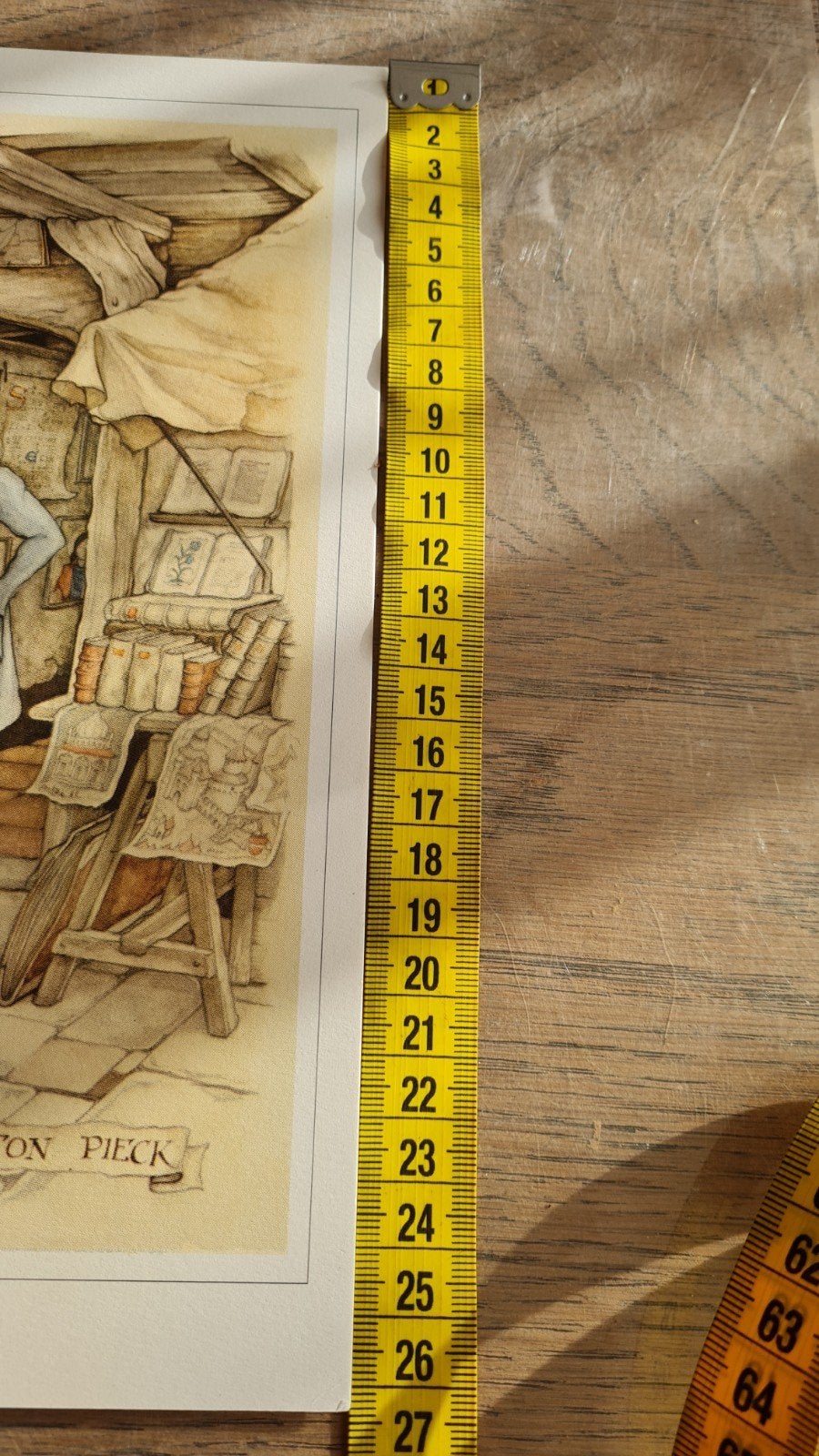 Anton Pieck Print - De Boekhandel, Ophalen, Print, Print/reproductie