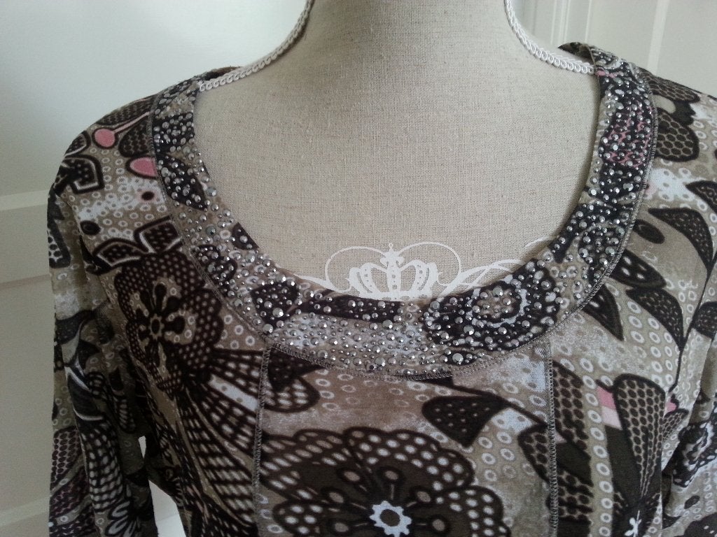 Mooi shirt van GERRY WEBER, geheel stretch    maat XL, Kleding | Dames, Overige kleuren, Verzenden, Maat 46/48 (XL) of groter