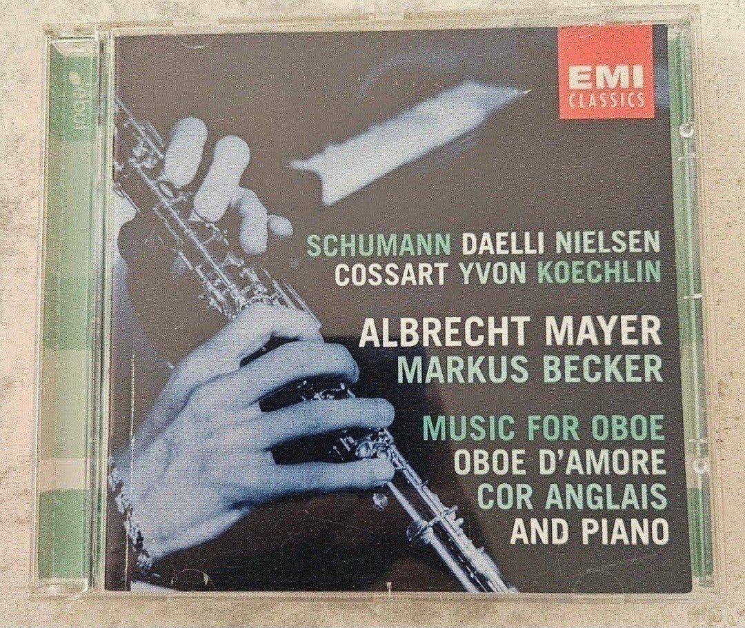 Albrecht Mayer & Markus Becker – Music for Oboe (EMI Classic, Ophalen of Verzenden, Classicisme, Gebruikt