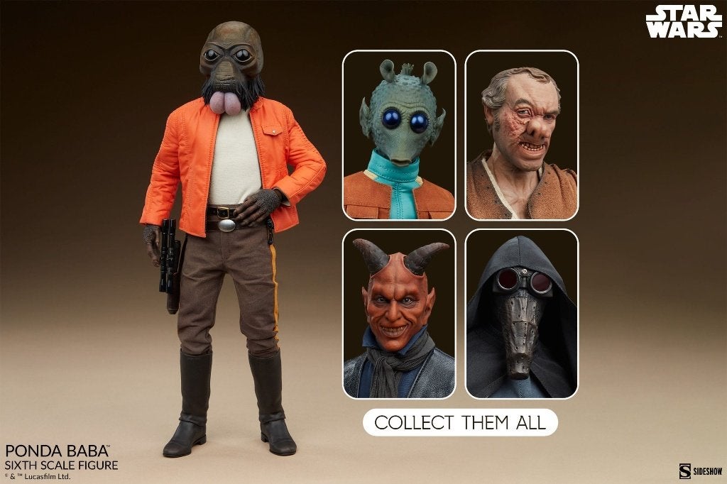 Sideshow Star Wars Scum & Villainy Ponda Baba, West Campus 1 76863 Herxheim (DE), Heo GmbH, Nieuw, Ophalen of Verzenden