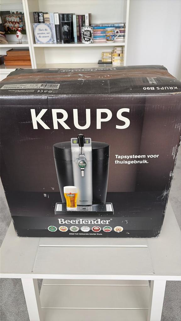 Krups BeerTender B90 thuistapsysteem, Witgoed en Apparatuur, Thuistaps, Ophalen, Zo goed als nieuw, Krups