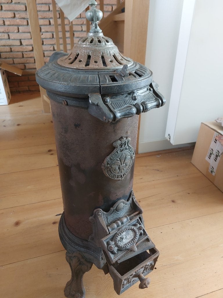 antieke potkachel, Antiek en Kunst, Ophalen