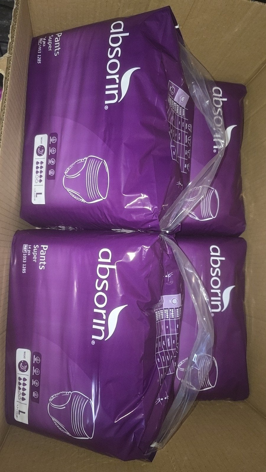 Absorin incontinentie broekjes maat L, Diversen, Verpleegmiddelen, Ophalen
