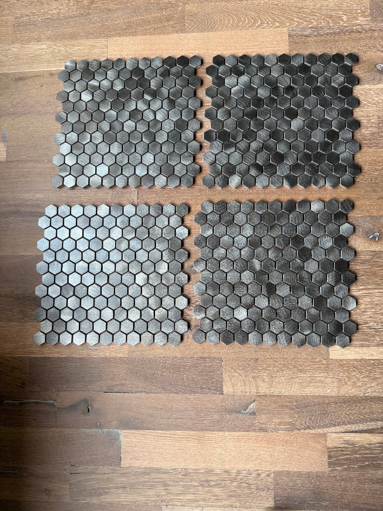 hexagon mozaïek wandtegels, Nieuw, Ophalen of Verzenden, 20 tot 40 cm, Minder dan 5 m²