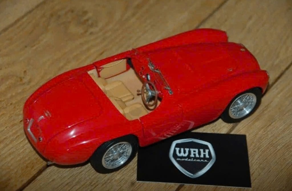1:18 FERRARI 166 MM rosso corsa Hotwheels elite no box WRH, Hobby en Vrije tijd, Verzenden, Zo goed als nieuw, Auto, Hot Wheels