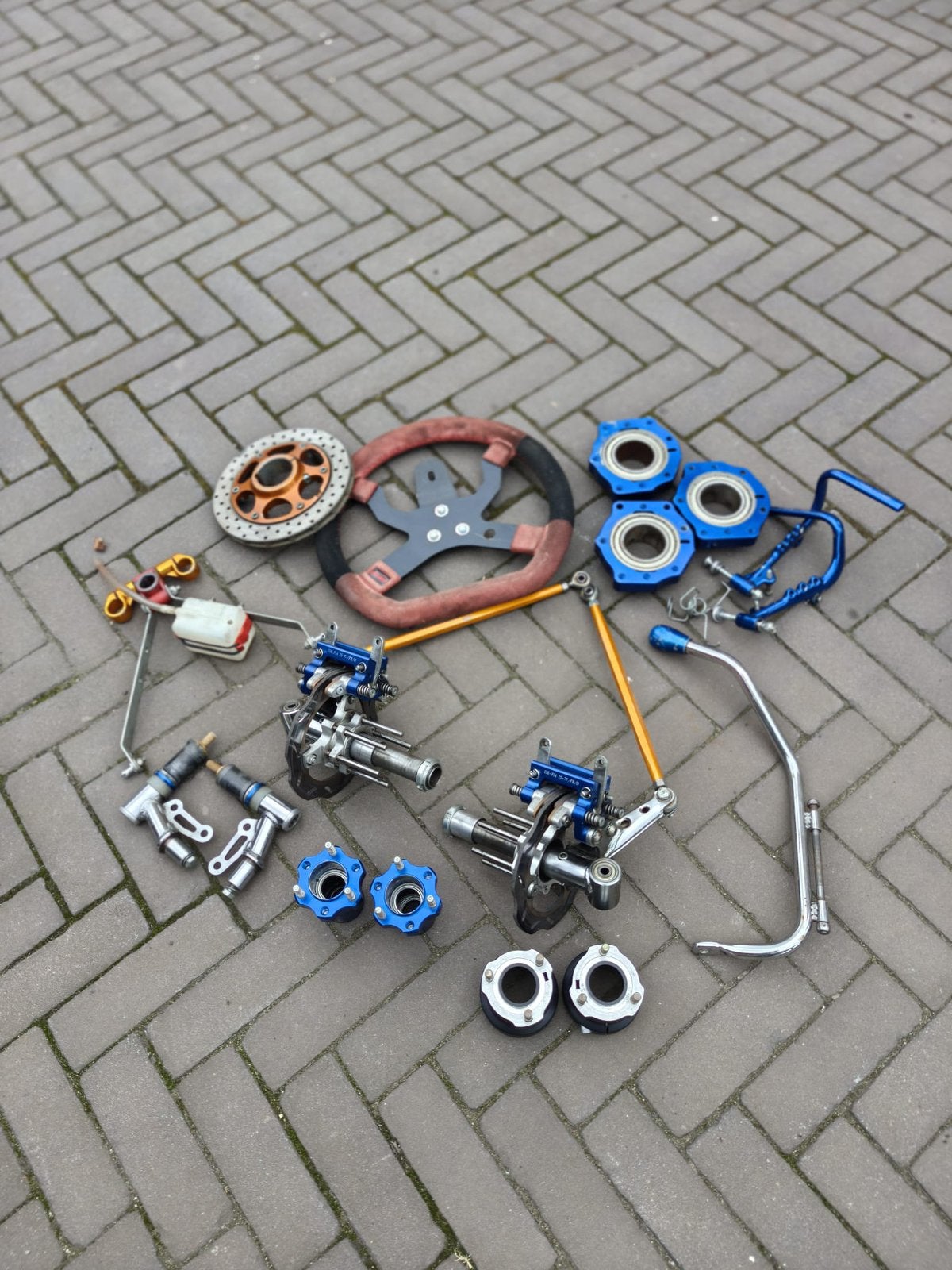 Diverse kart onderdelen, Sport en Fitness, Ophalen of Verzenden, Gebruikt, Overige typen