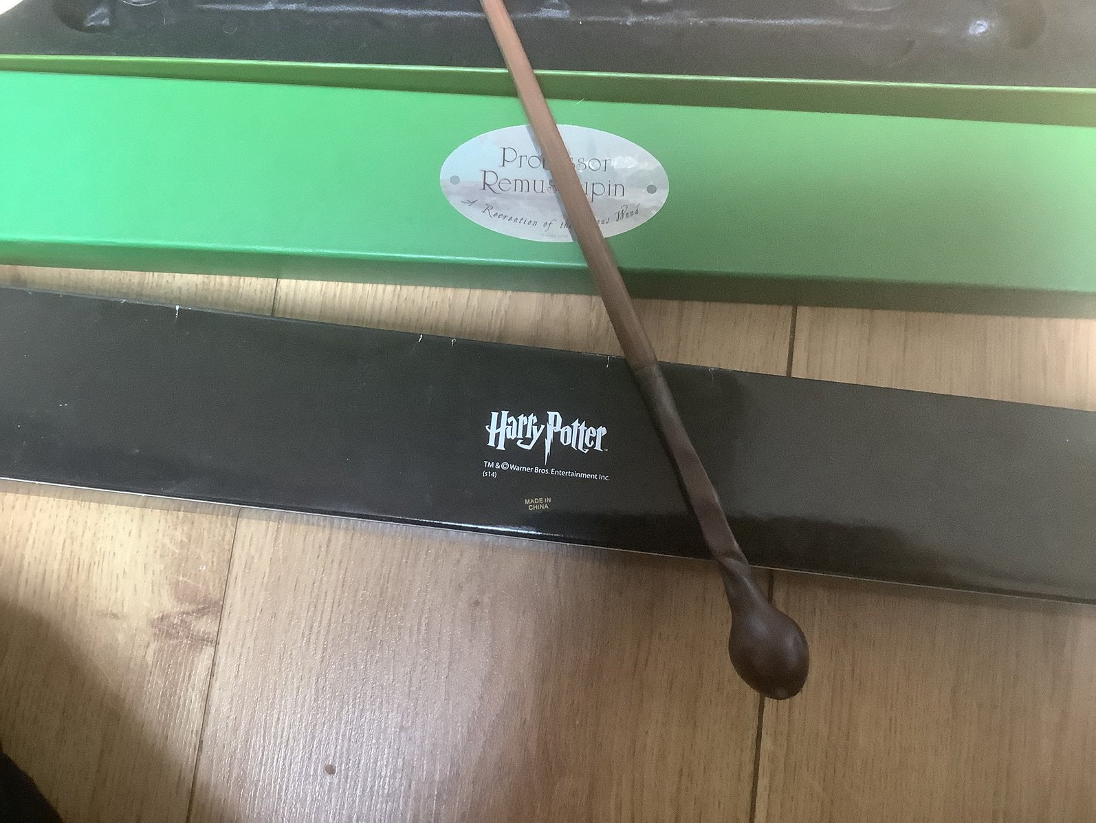 Harry potter verzameling, toverwand van Remulus Lupin, Ophalen of Verzenden, Zo goed als nieuw