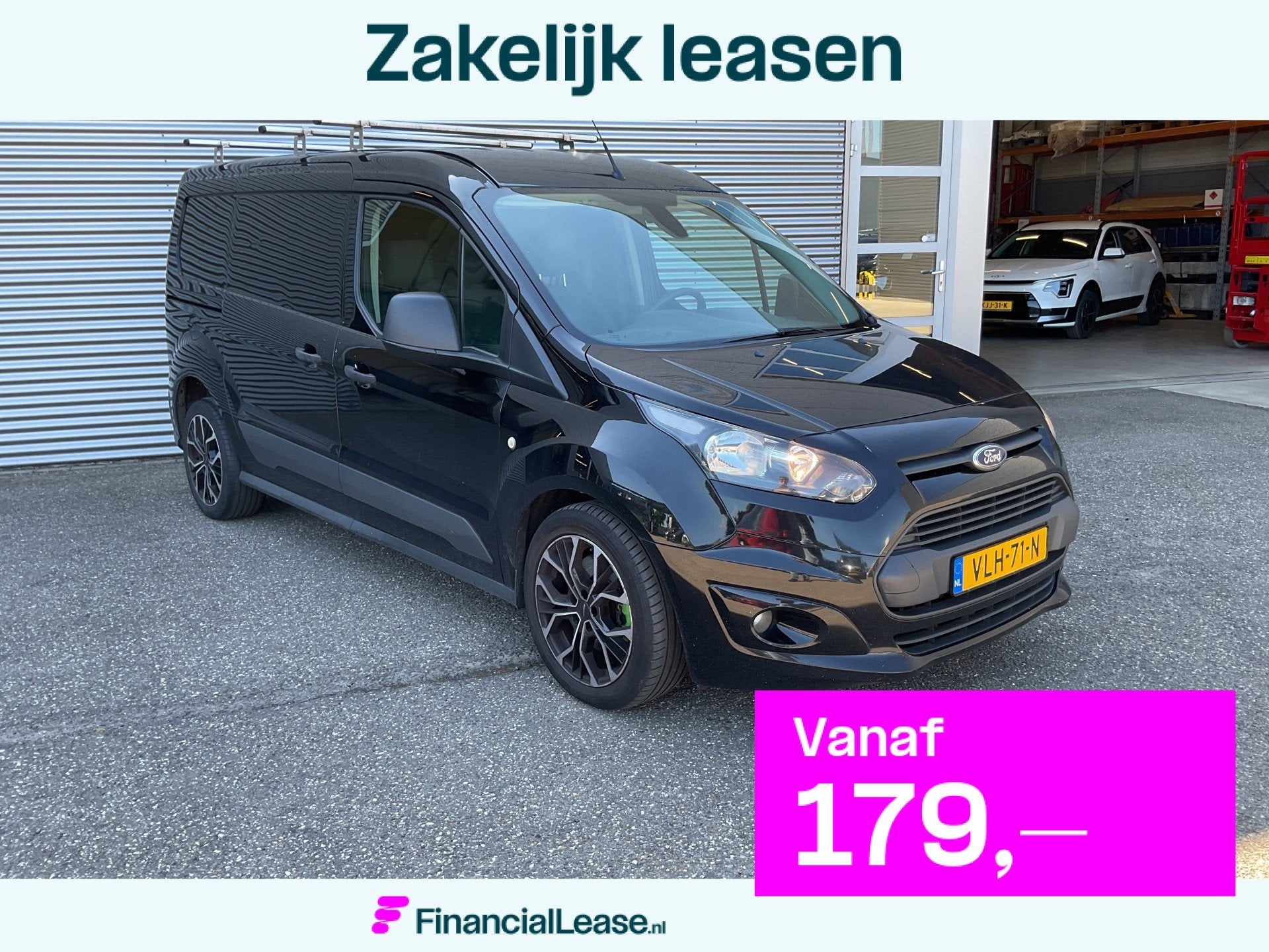 Ford Transit Connect 1.6 TDCI L2 EXPORT Stoelverw/ 3Pers/ Ai, Voorwielaandrijving, Euro 5, Stof, Gebruikt