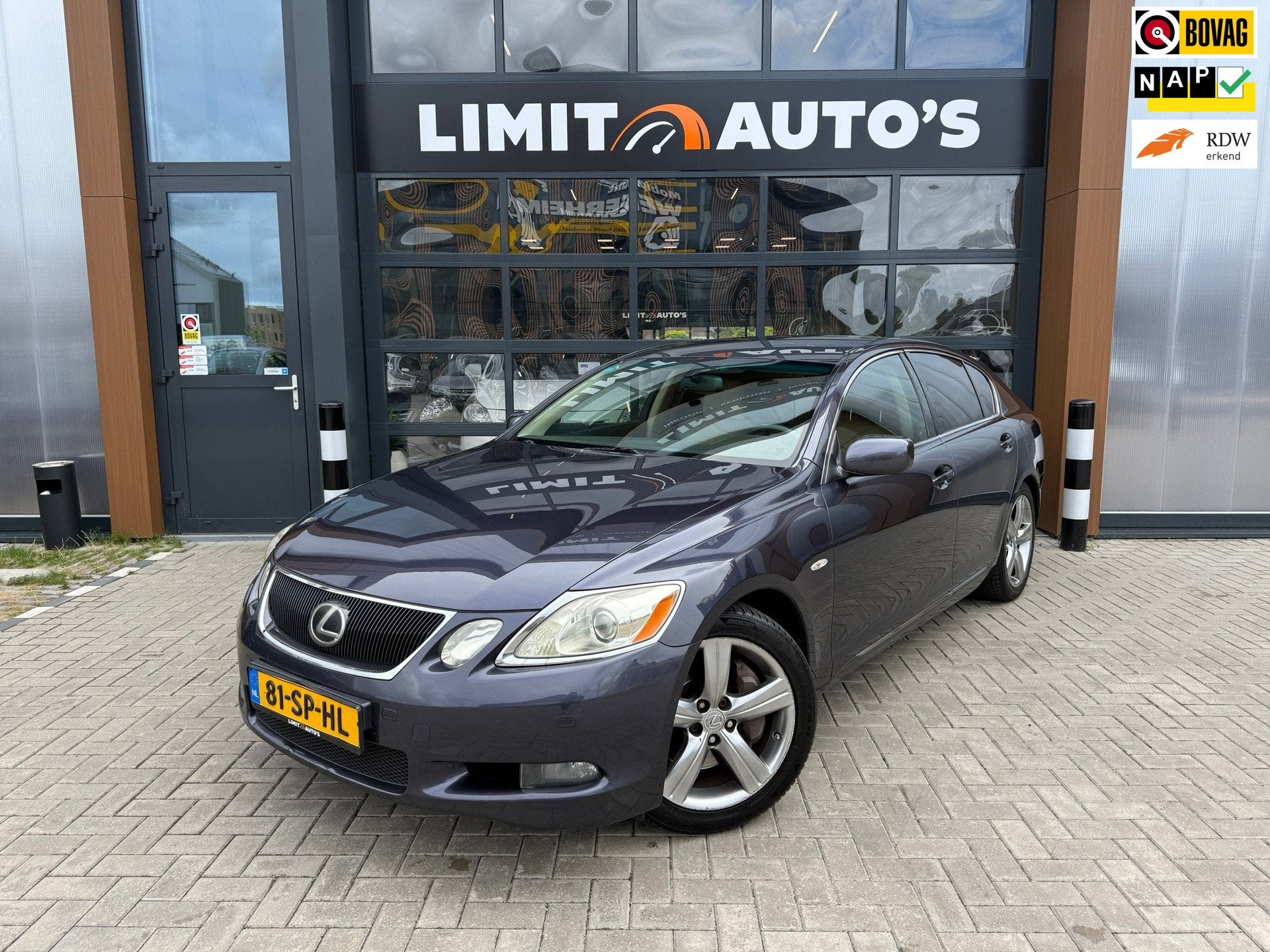 Lexus GS 300 President/Aut/Leer/Xenon/Camera/Keyless/Schuifd, Auto's, Lexus, Automaat, Gebruikt, 2000 kg, Bedrijf