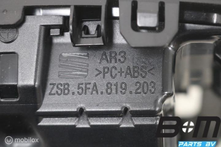 Luchtrooster middenconsole Seat Leon 5F UNB 5FA819203, Gebruikt
