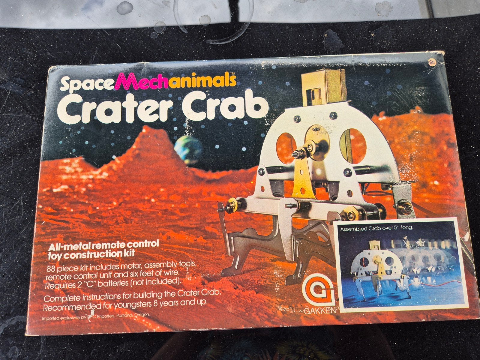 Space Mechanimals Crater Crab Modelbouwkit Gakken, Overige merken, Nieuw, Ophalen of Verzenden, Groter dan 1:32