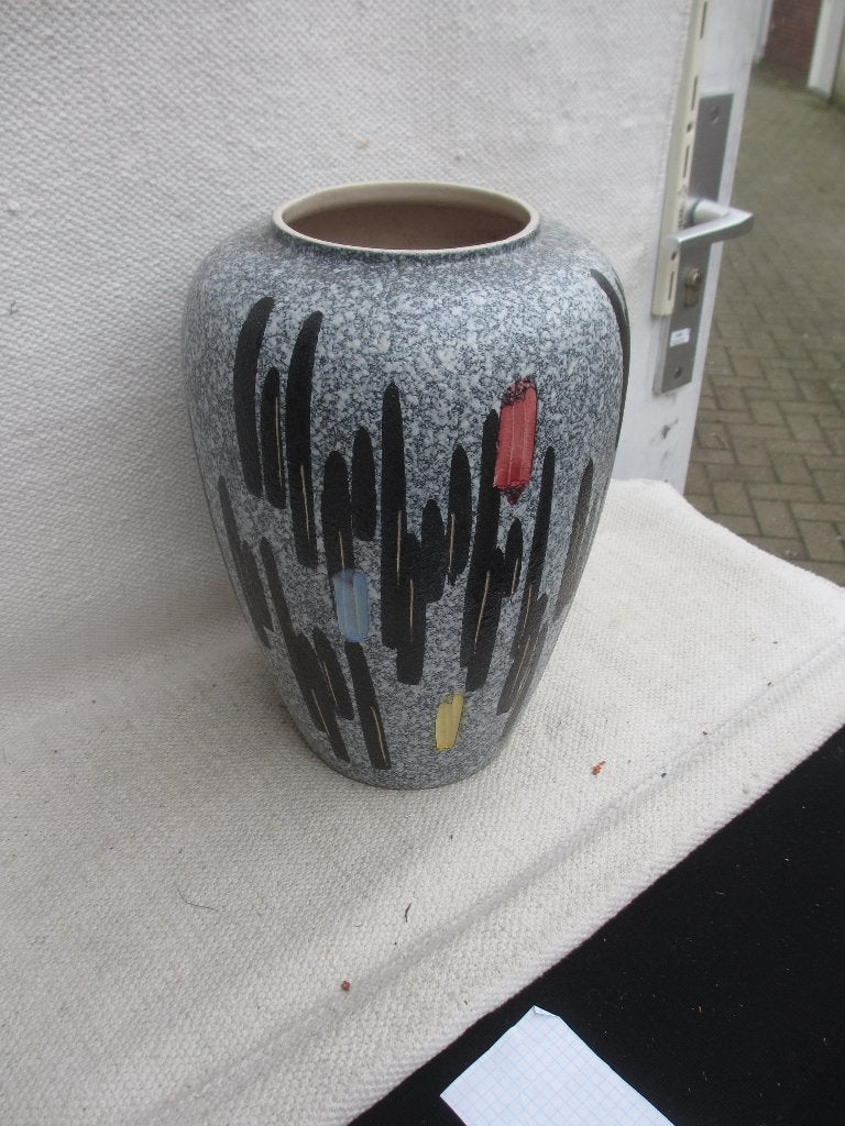 Vintage Scheurich Germany vloer-vaas jaren 60/70, Ophalen of Verzenden