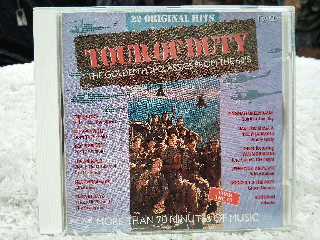 VA - Tour Of Duty 1 - Golden Popclassics From The 60s (CD), Ophalen of Verzenden, Zo goed als nieuw, Pop