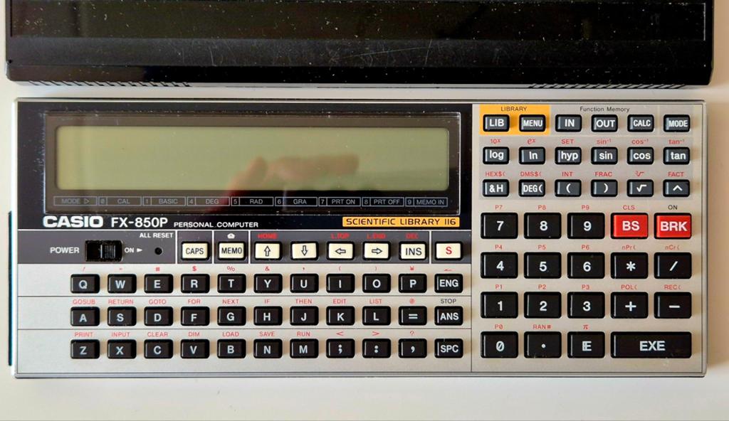 Casio f-850p retro, Ophalen