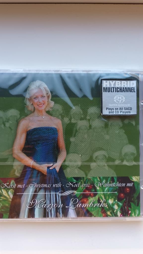 Sac-CD Kerst met Marjon Lambriks, Ophalen of Verzenden, Nieuw in verpakking, Vocaal