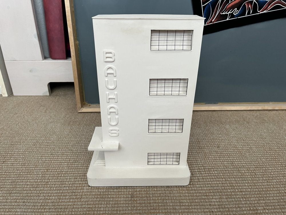 Chisel & Mouse | Bauhaus Dessau Architectural Model | Large, Overige onderwerpen, Gips, Ophalen of Verzenden, Beeld