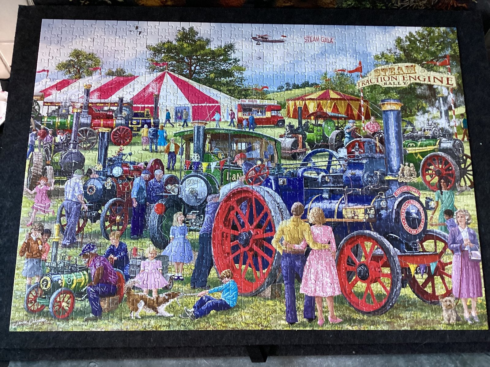 Falcon steam engine rally, Ophalen of Verzenden, 500 t/m 1500 stukjes, Zo goed als nieuw