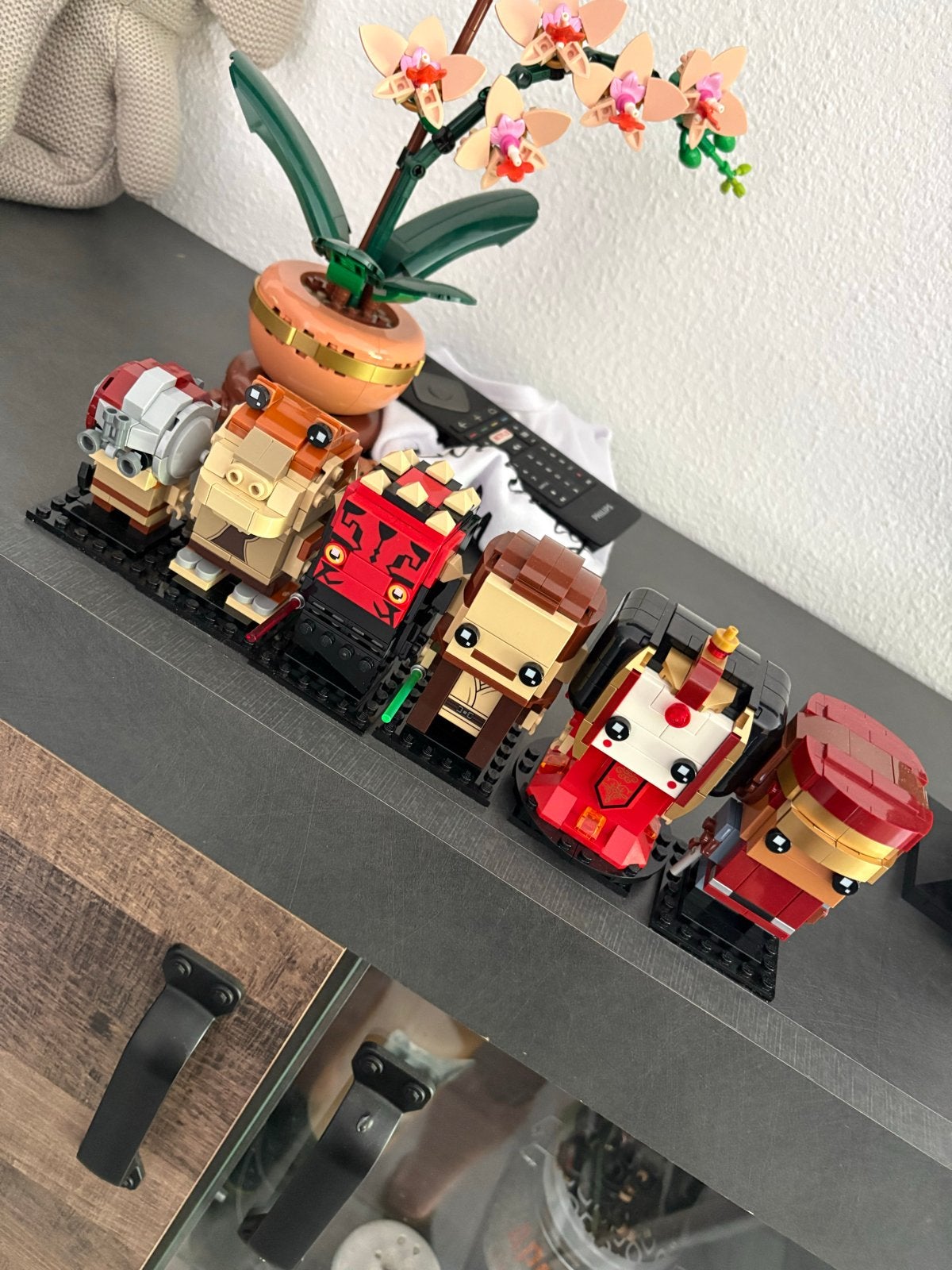 LEGO BrickHeadz Star Wars: The Phantom Menace 40676, Kinderen en Baby's, Speelgoed | Bouwstenen, Zo goed als nieuw, Overige merken
