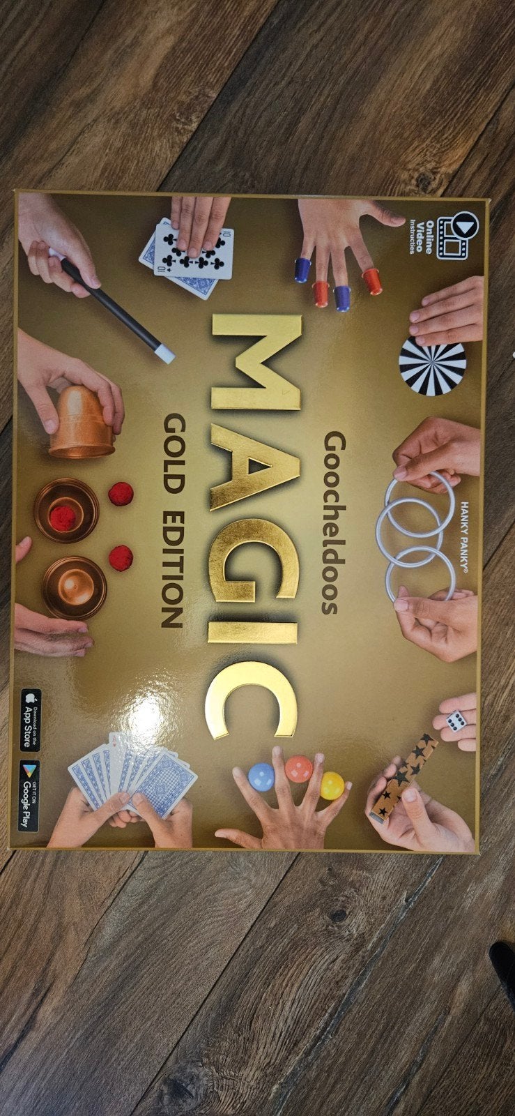 Goochel doos Magic Gold Edition, Ophalen of Verzenden, Zo goed als nieuw