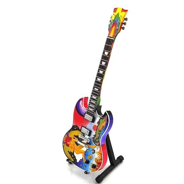 Eric Clapton Fool SG miniatuur gitaar 25cm mini guitar deco