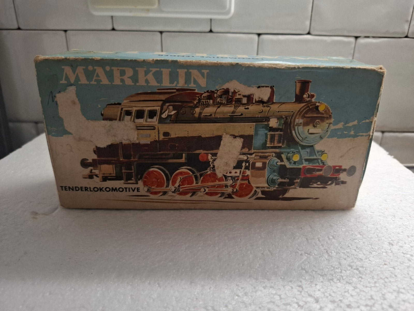 3031 lege marklin lok doos, Wisselstroom, Gebruikt, Locomotief, Ophalen of Verzenden