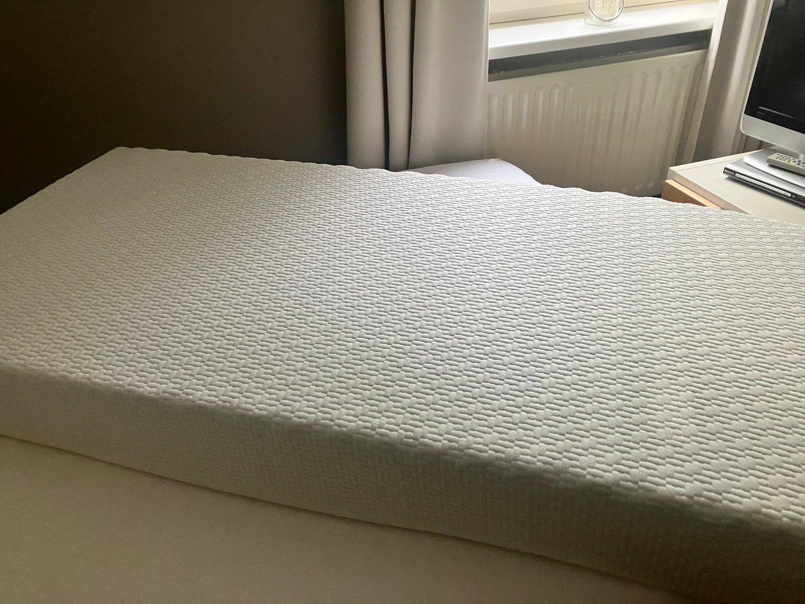 Te koop matras 200x80x17 cm, Huis en Inrichting, Slaapkamer | Matrassen en Bedbodems, Ophalen, Eenpersoons, Zo goed als nieuw